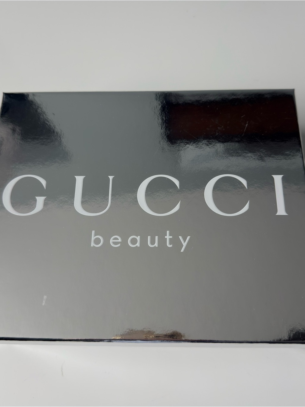 GUCCI BEAUTY Silver Flora Authentic Empty Gift Storage Box 9x7,5x2.5”